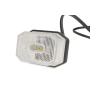 Lampa obrysowa biała LED z odblaskiem i przewodem 2x0,75 mm²